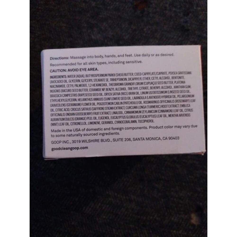 Good Clean Goop & Cocokind Skincare Set - Body Cream, Toner Pads & Face Cream - Picture 15 of 16